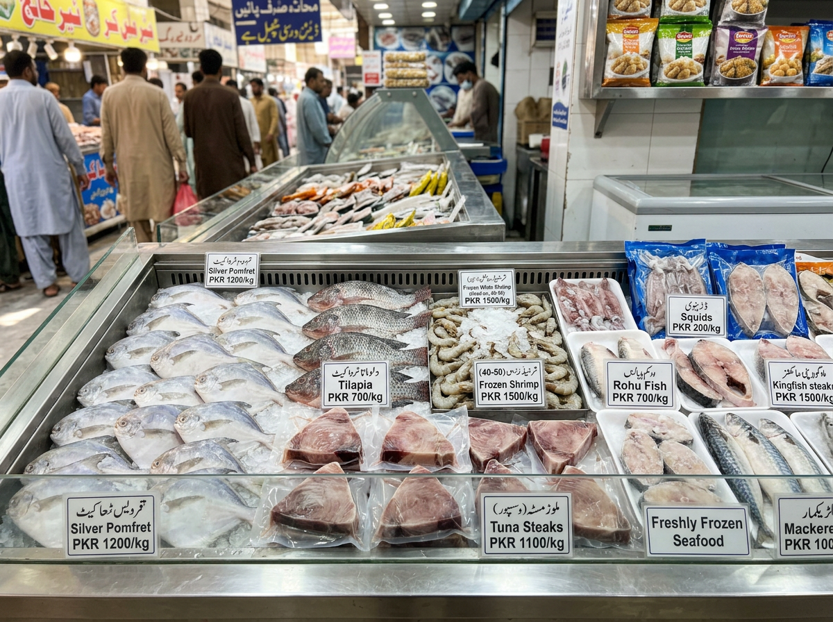 Fish Market Display