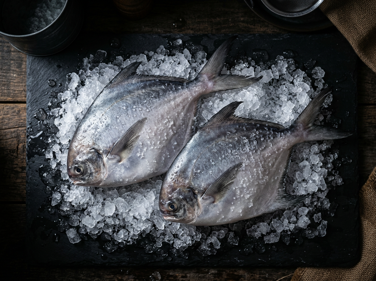 Frozen Pomfret Fish Pakistan