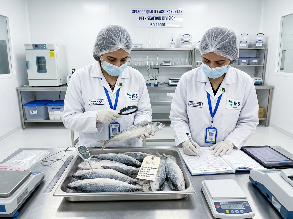 Quality Control Frozen Fish